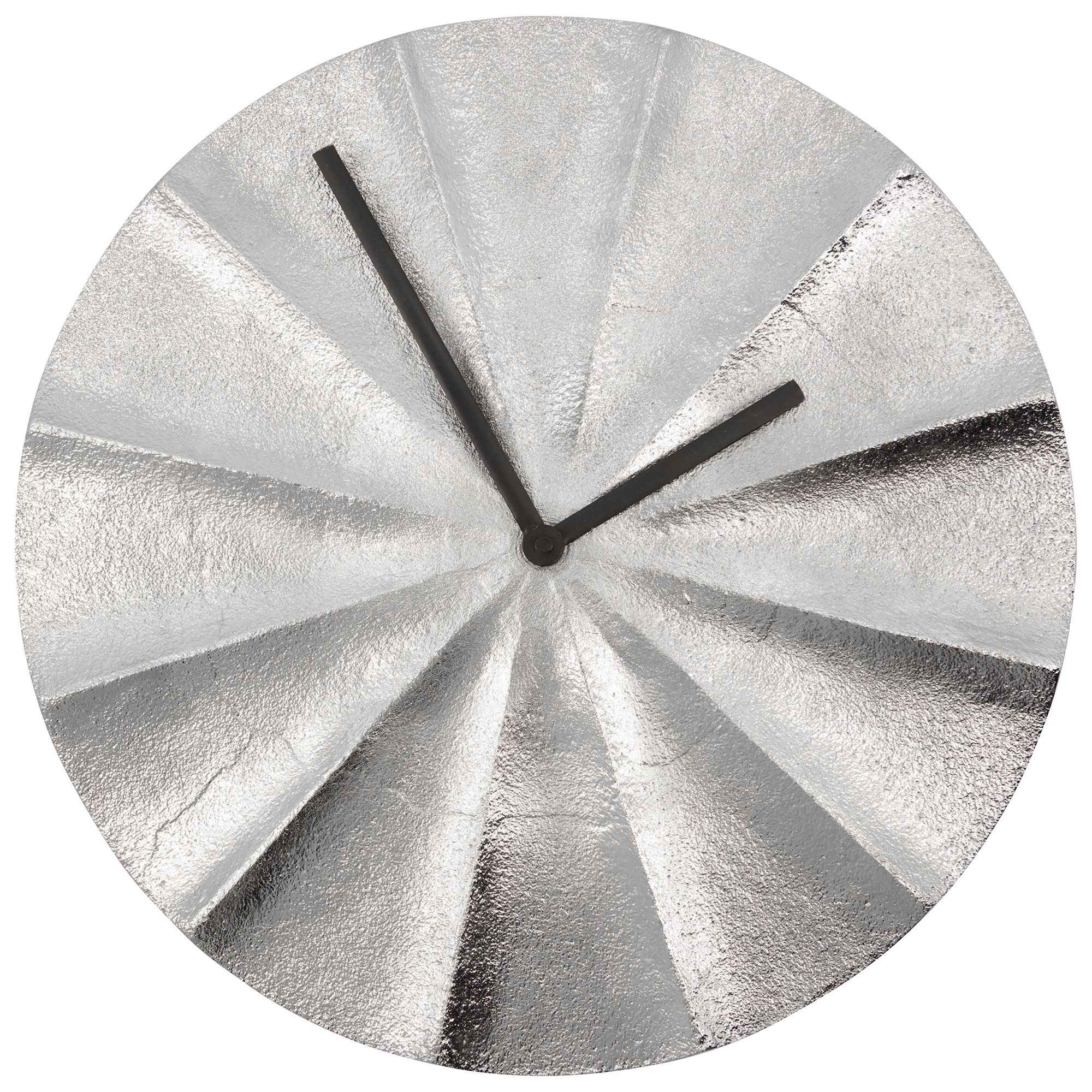 Klocka, silverfinish