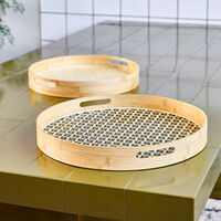 Bakke, sort/natur, 2 stk.