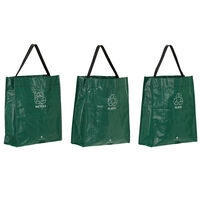 Recycle opbevaringspose til genbrug, grøn