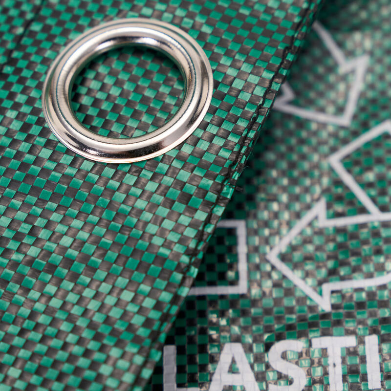 Recycle opbevaringspose til genbrug, grøn