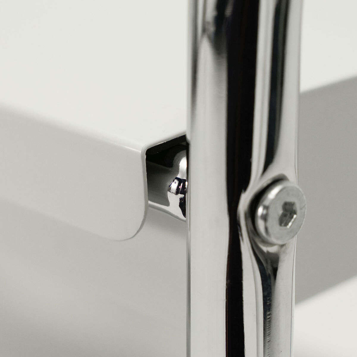Serveringsvogn large, offwhite/crome