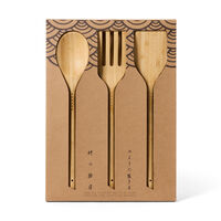 Redskapsset 3 delar, bambu