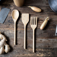 Redskapsset 3 delar, bambu