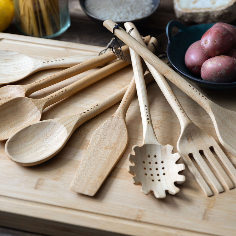 Spaghettiskje, bambus