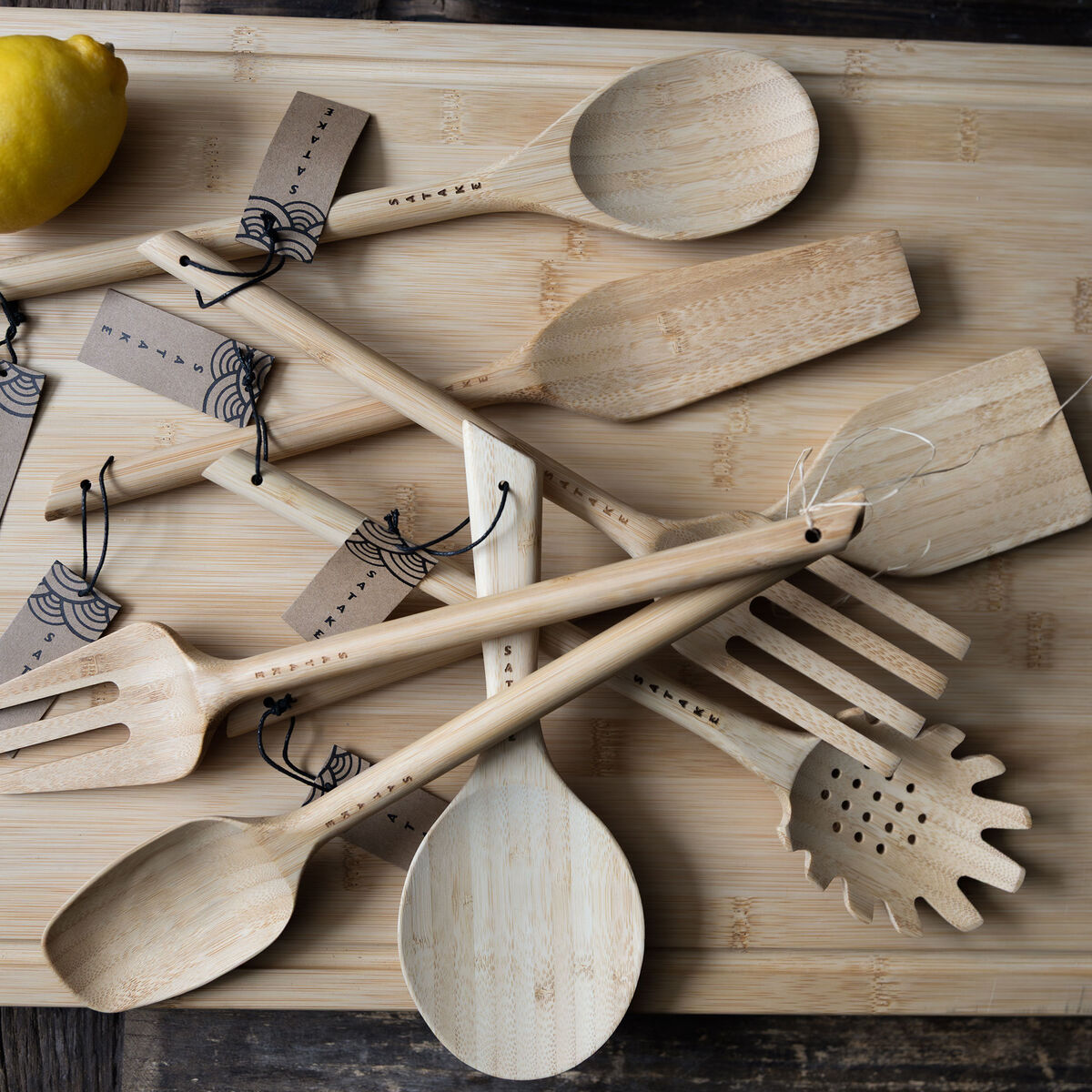Spatula, bambu