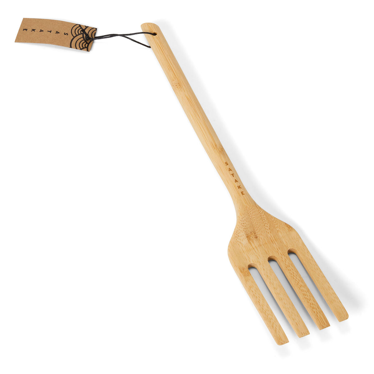 Stekgaffel, bambu