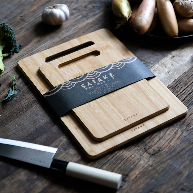 Skärbräda 2-pack, bambu