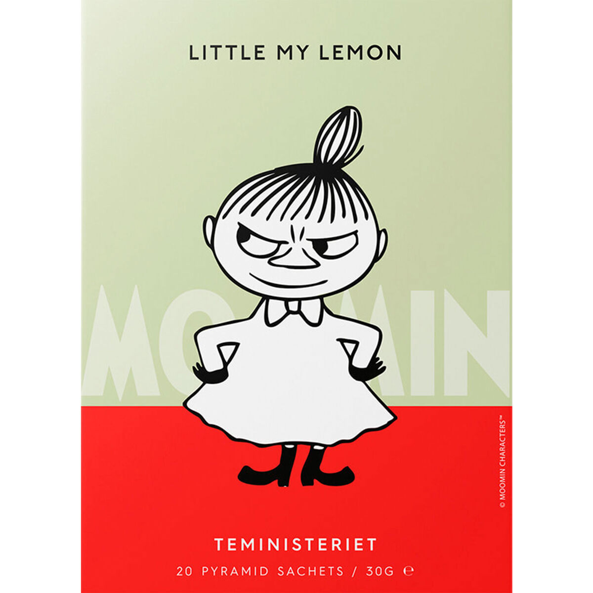 Moomin grönt te, citron
