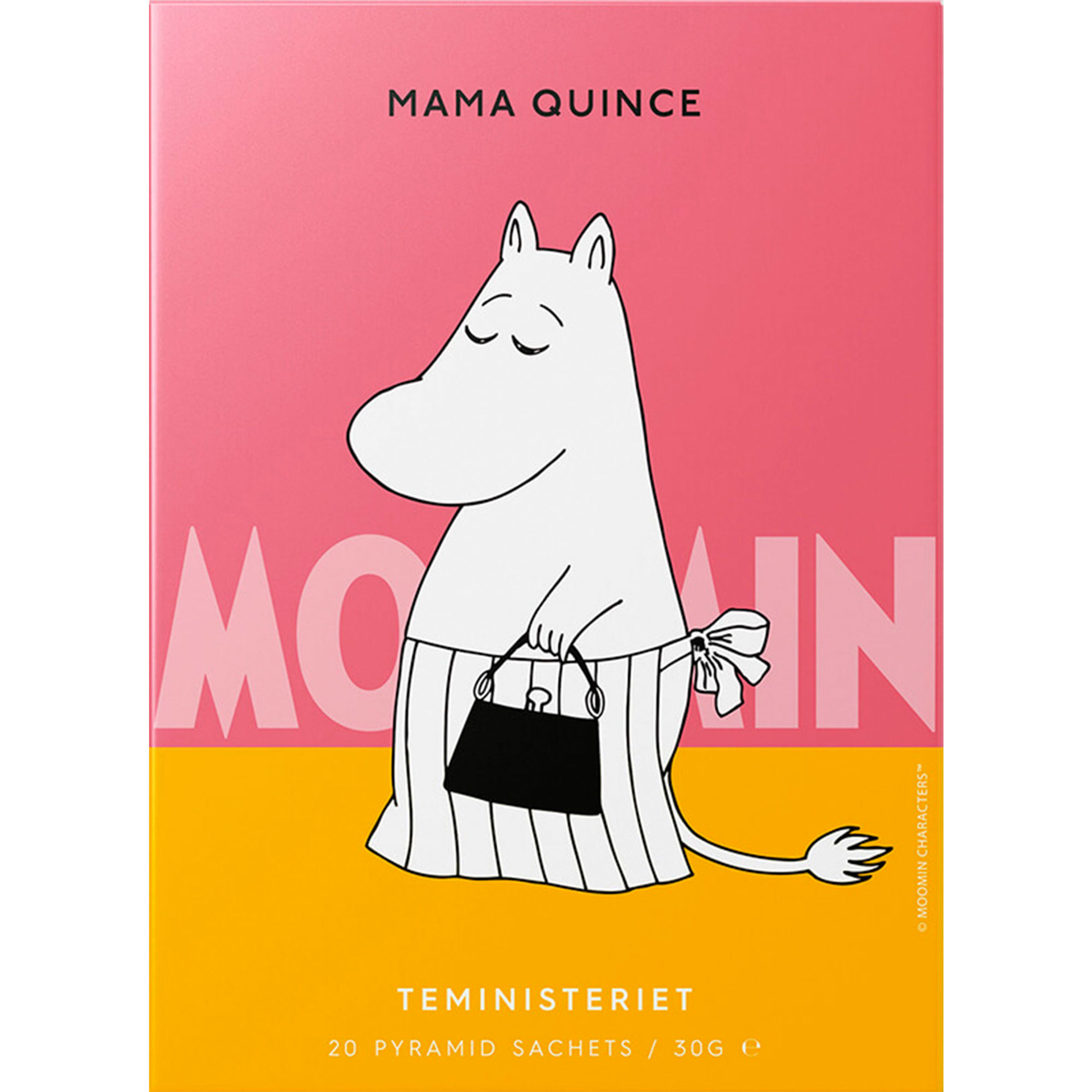 Moomin svart te mama quince