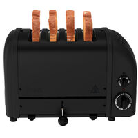 Dualit Classic Brödrost 4 skivor, rostfritt stål