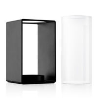 Glow lanterne 18 cm, sort