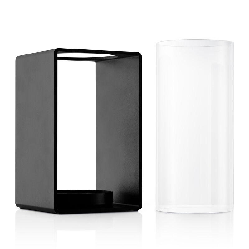 Glow lanterne 18 cm, sort