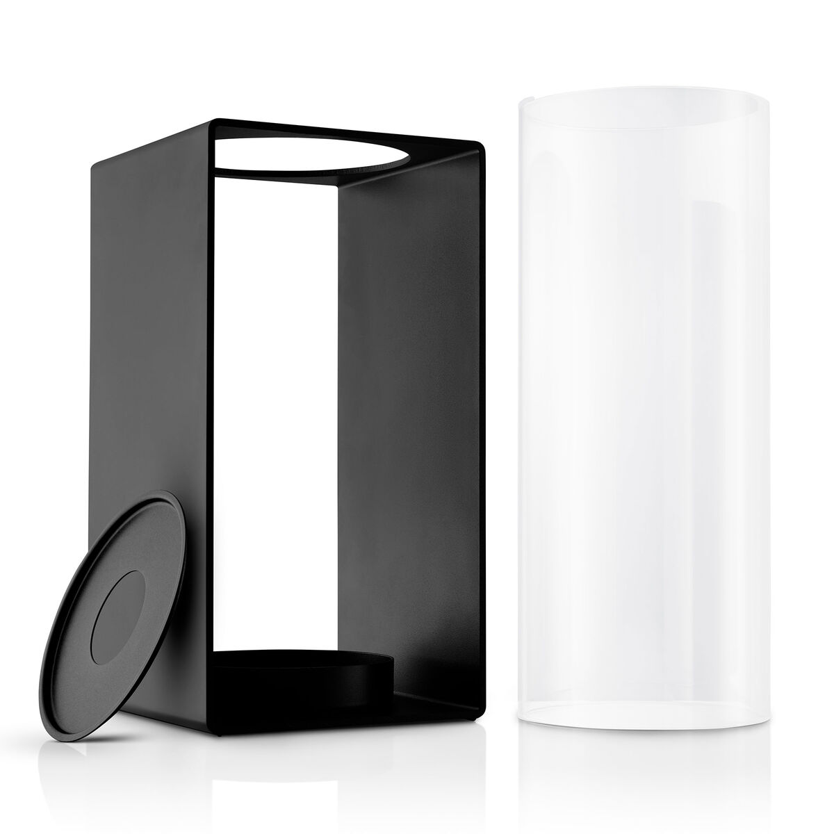 Glow lanterne 30 cm, sort