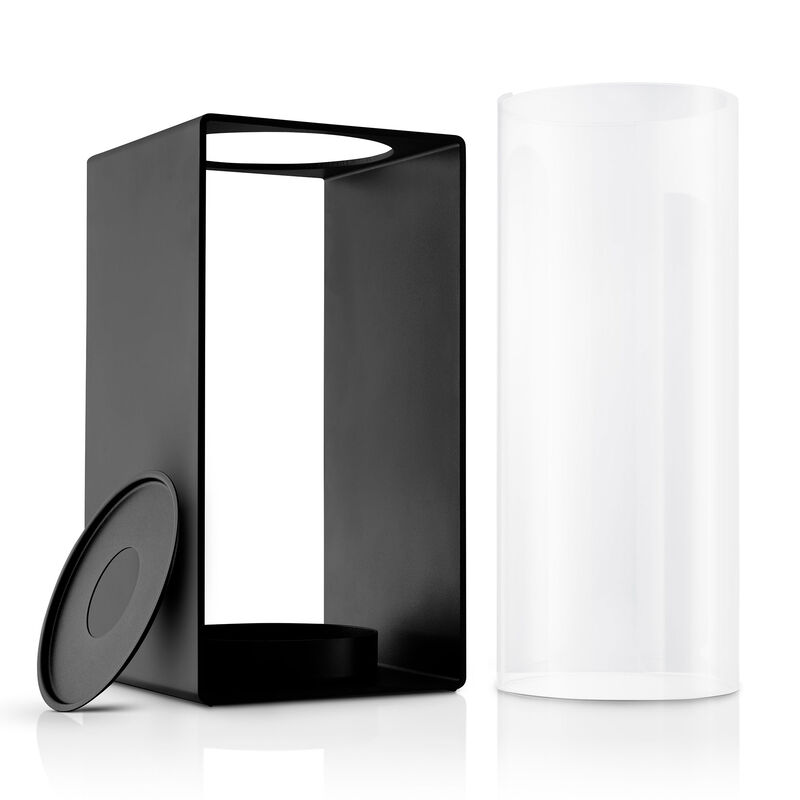 Glow lanterne 30 cm, sort