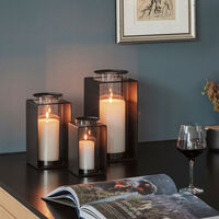 Glow lanterne 30 cm, sort