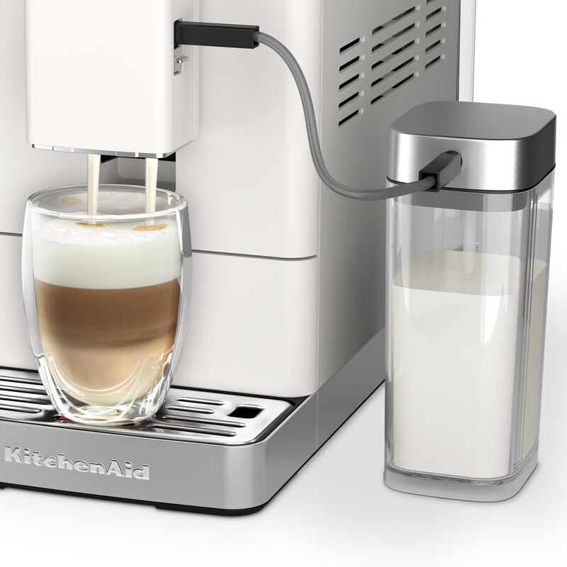 KF4 FA helautomatisk espressomaskin, porselenshvit