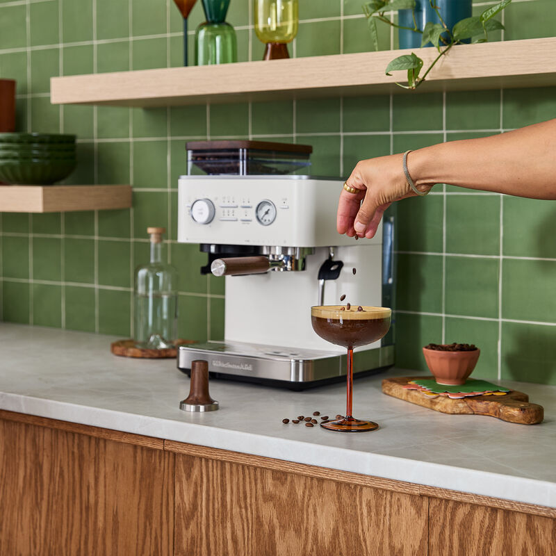 KESWAS SWB tillbehörspaket till espressomaskin, valnöt