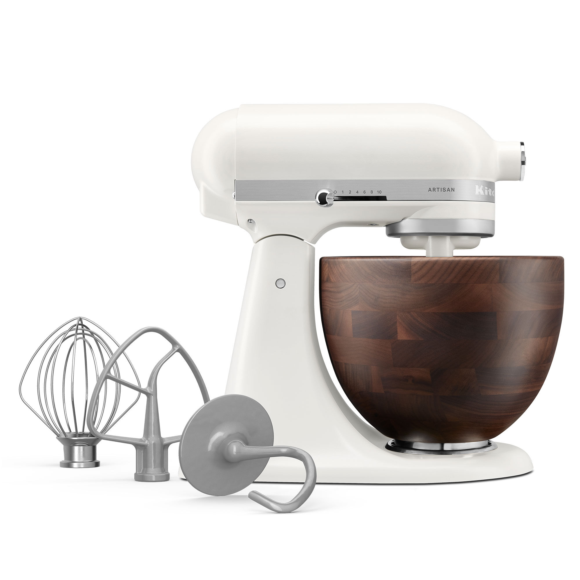 Kitchenaid K&oslash;kkenassistent 4,7 liter, porcel&aelig;n tr&aelig;sk&aring;l