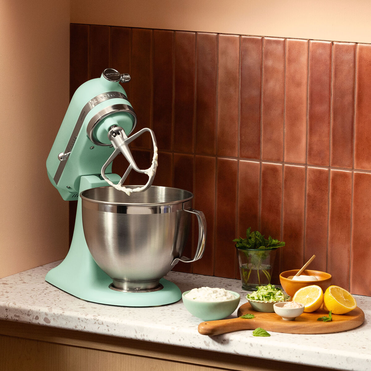 Artisan 5KSM195PSESD 2026 kjøkkenmaskin 4,7 liter, spearmint