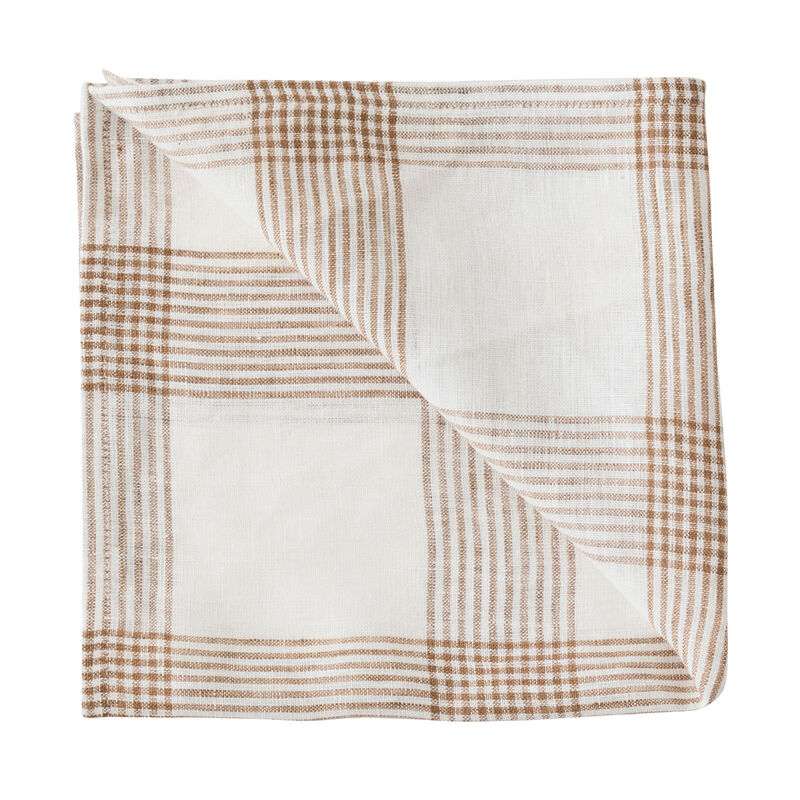 Odette servett 45 x 45 cm, brun