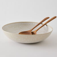 Granada salatskål medium, creme
