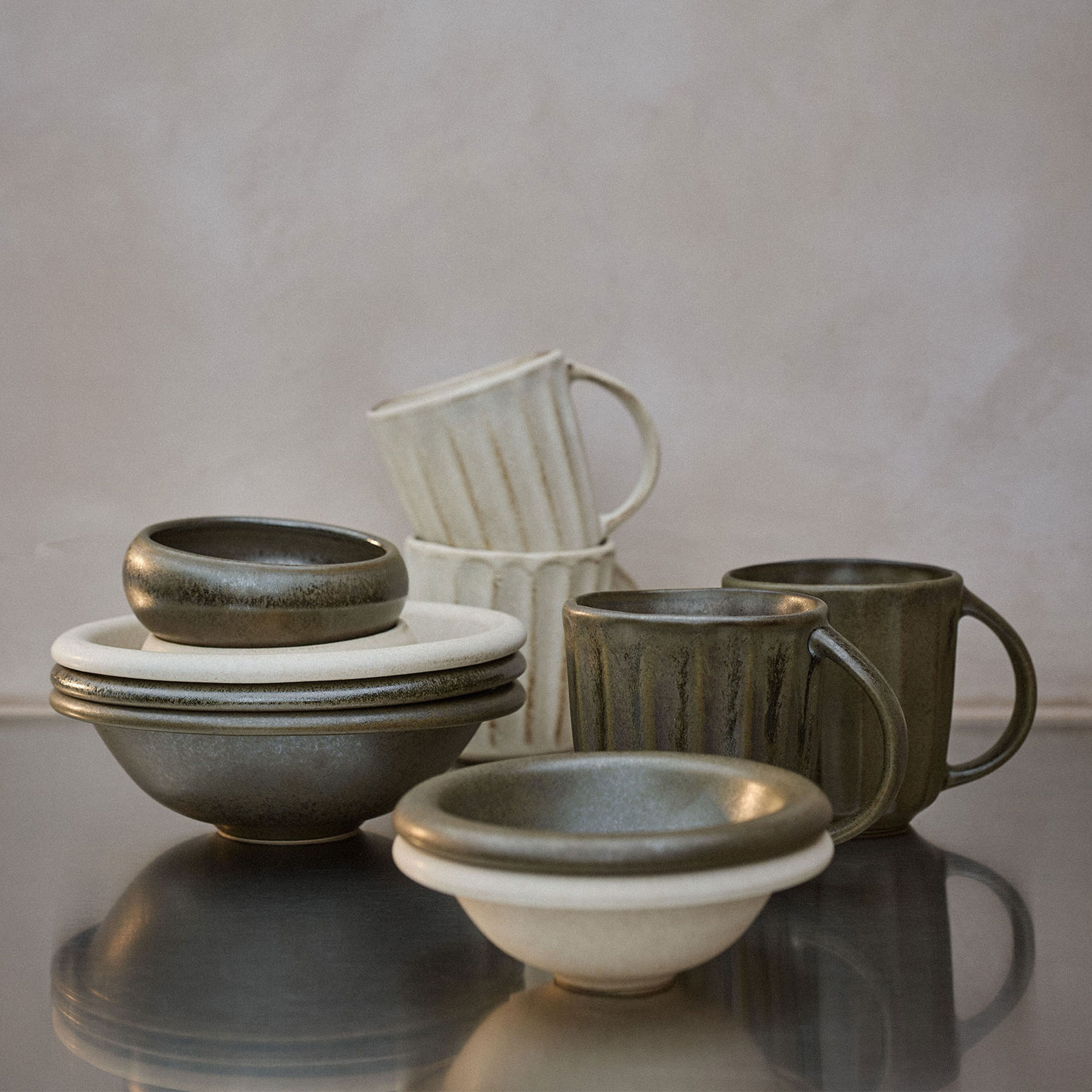 Elba skål small, sand