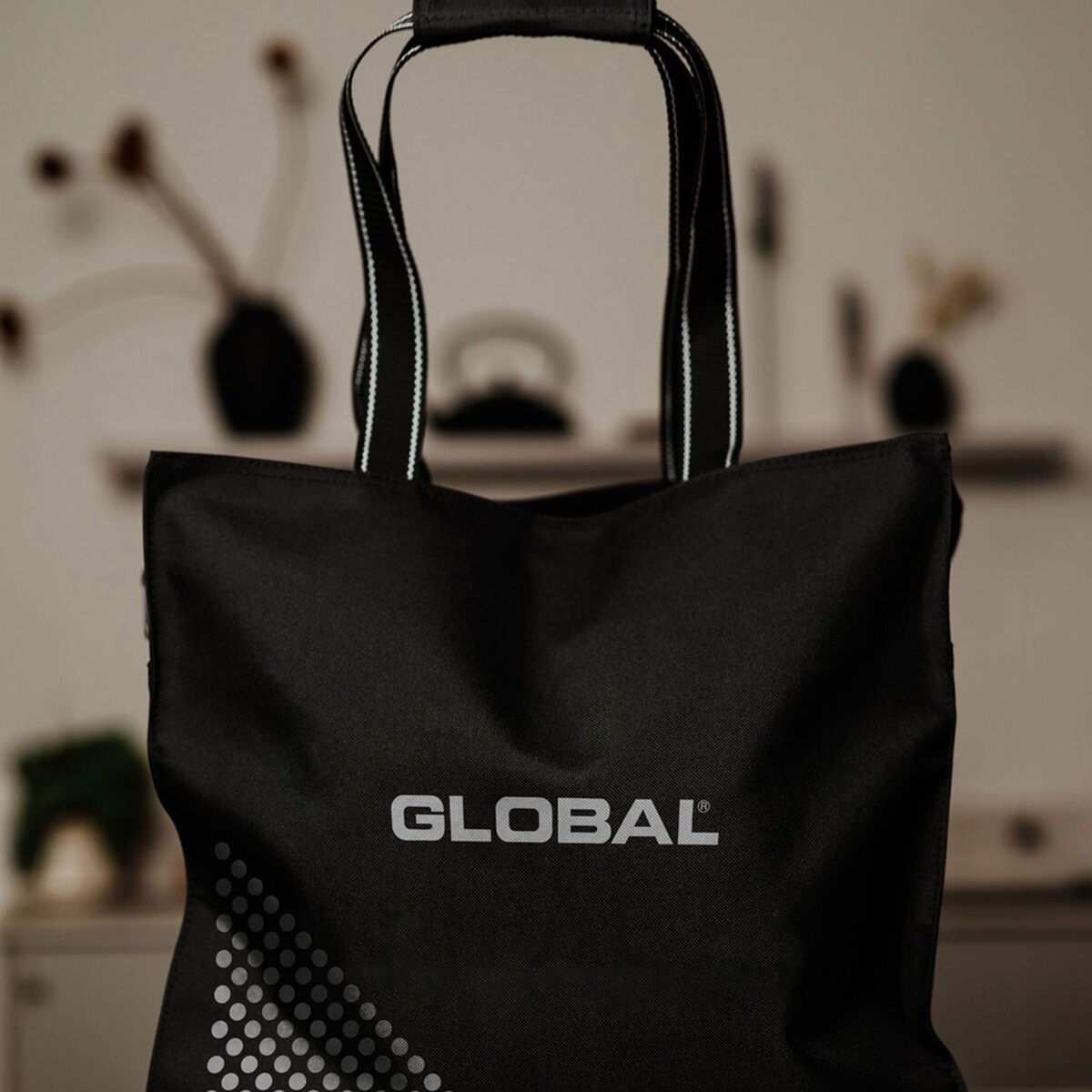 Shoppingbag med lynlås