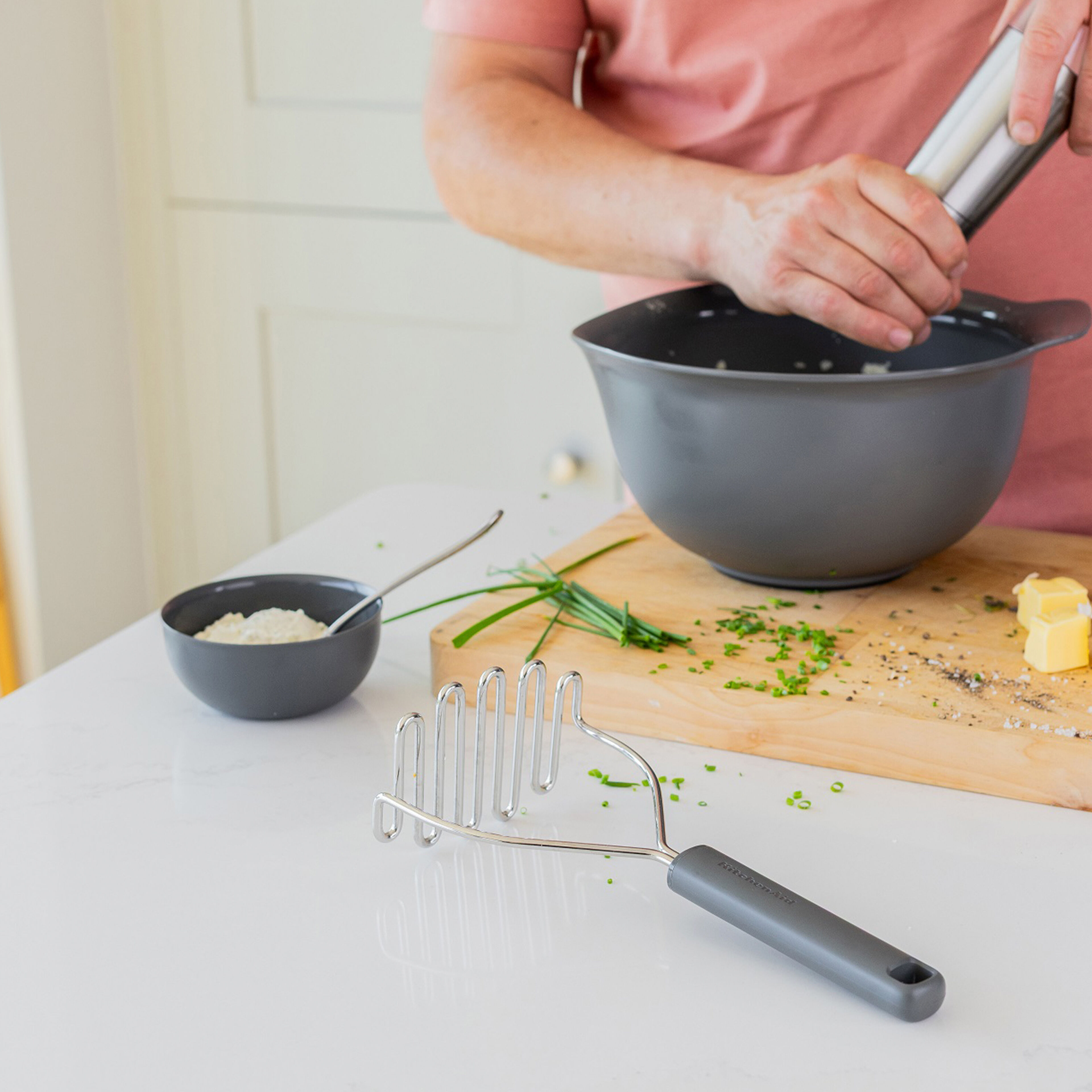 Classic potetmoser, grå