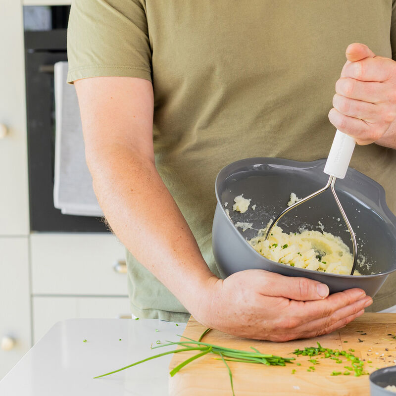 Classic potetmoser, porselenshvit