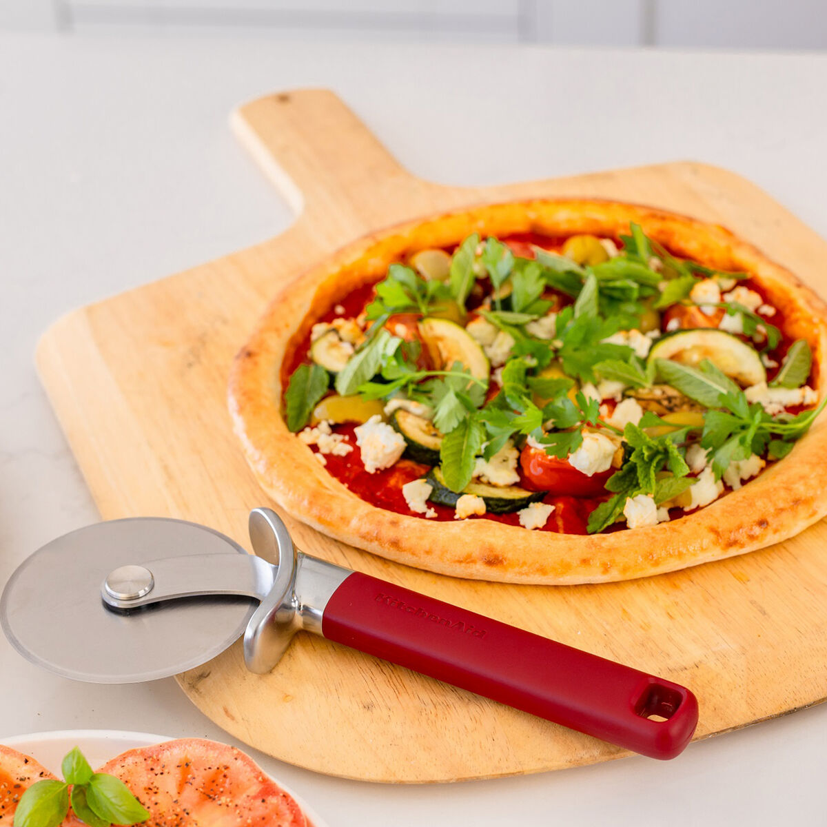 Classic pizzahjul, empire red