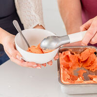 Classic glasskopa, porslinsvit