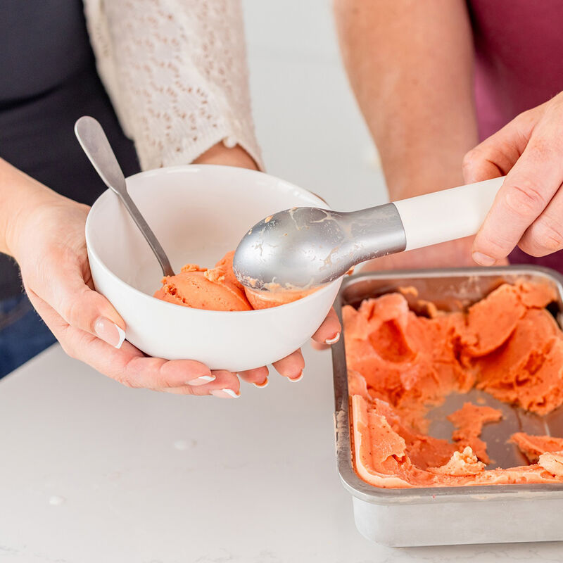 Classic glasskopa, porslinsvit