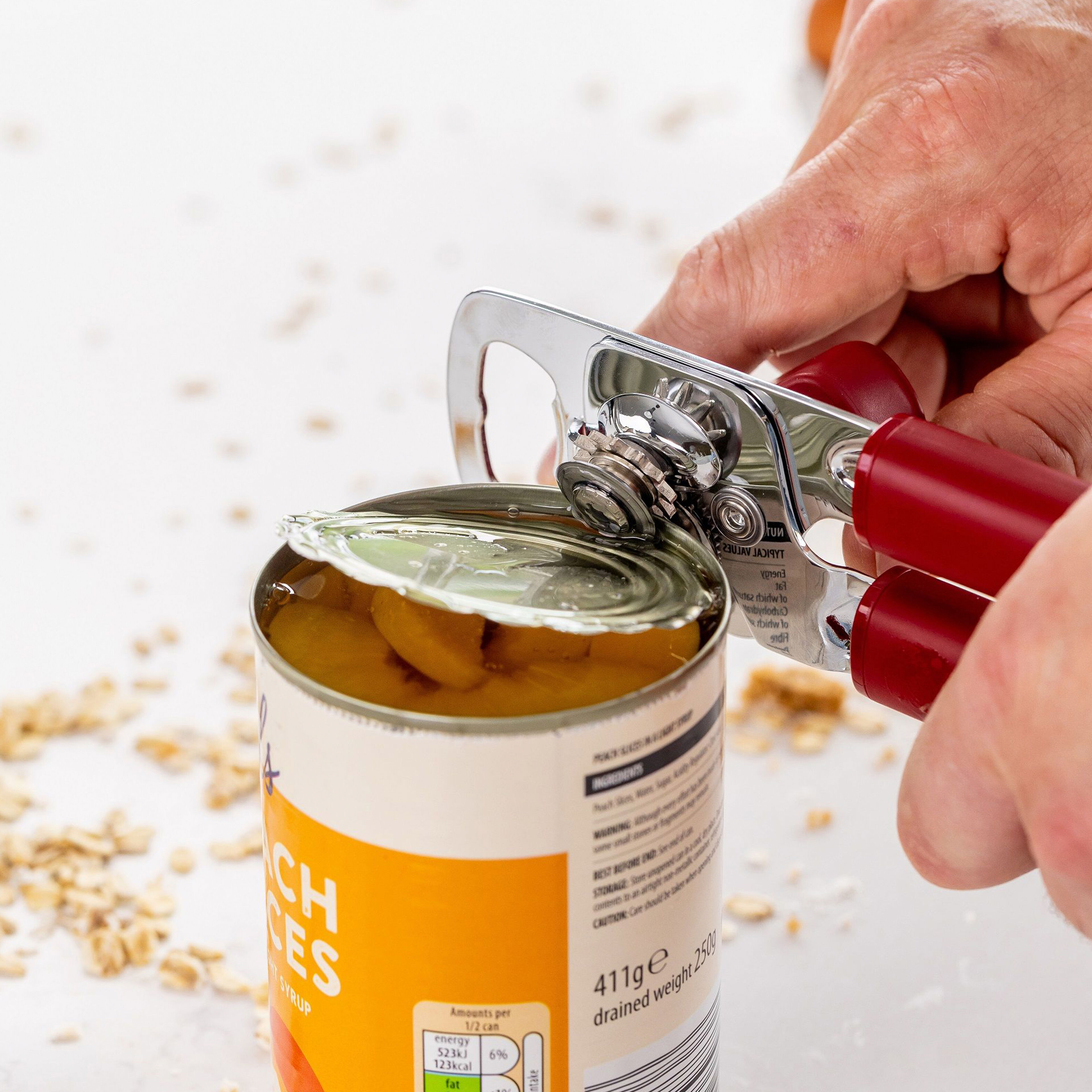 Classic konservöppnare, empire red