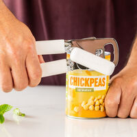 Classic konservöppnare, porslinsvit