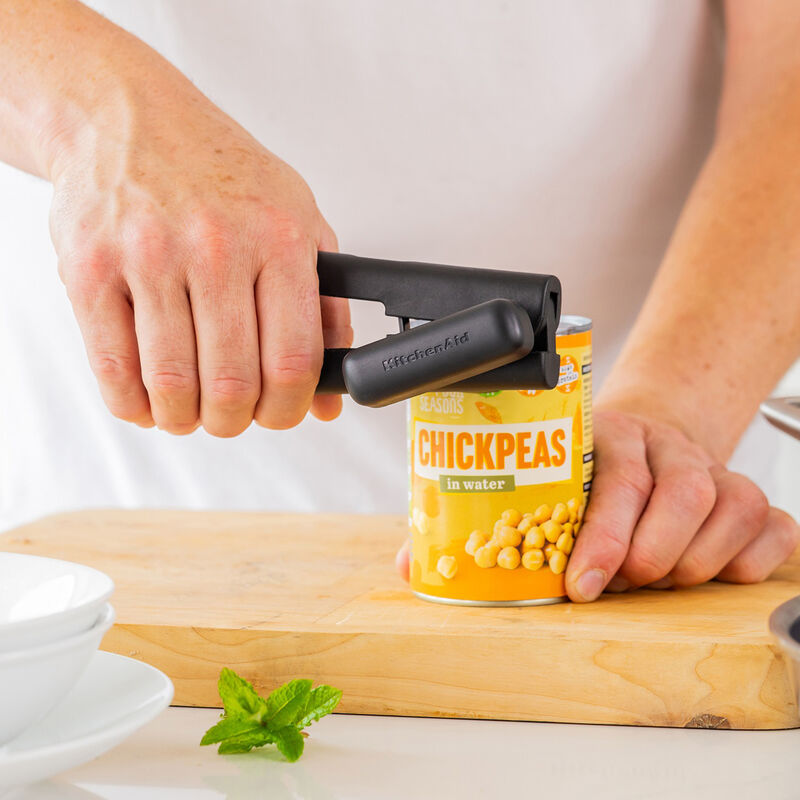 Konservöppnare, mattsvart