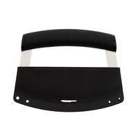 Mezzaluna vuggekniv 15 cm, onyx black