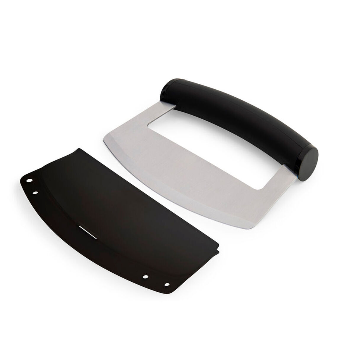 Mezzaluna vuggekniv 15 cm, onyx black