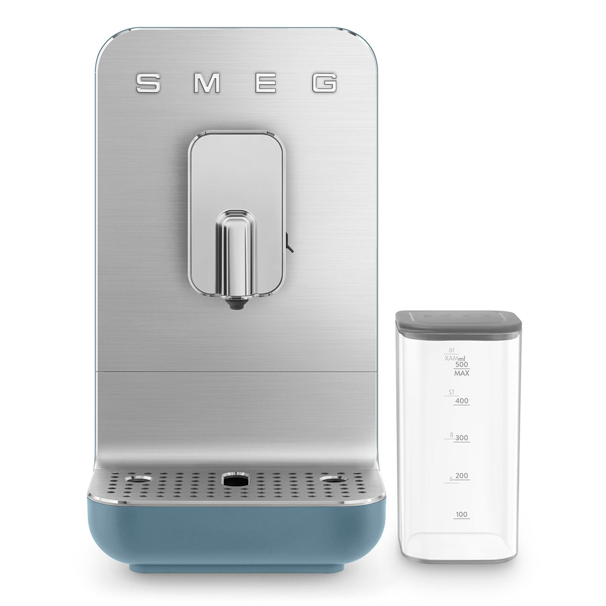 Smeg BCC13SBMEU helautomatisk espressomaskin med mjölksystem, stormblå