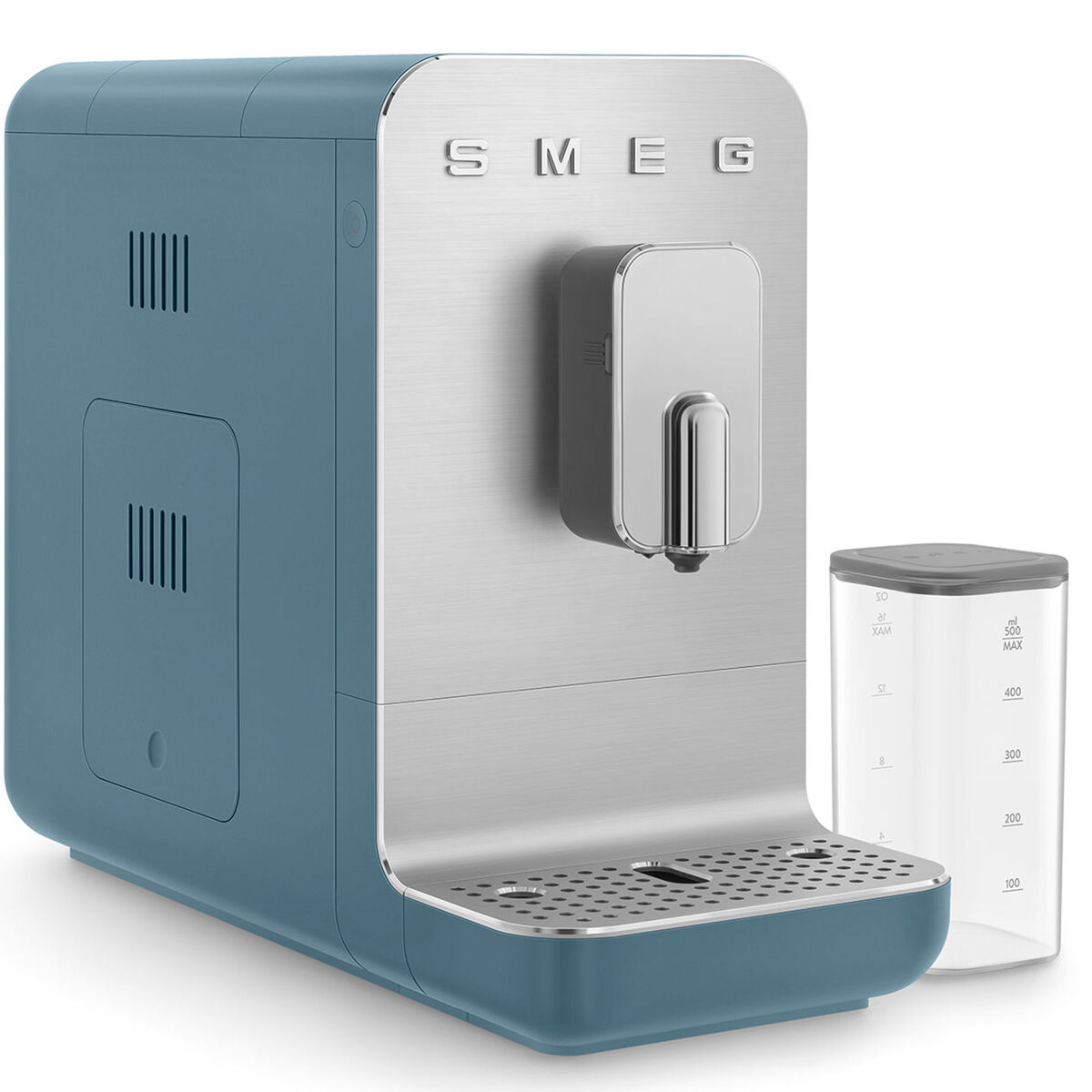BCC13SBMEU helautomatisk espressomaskin med mjölksystem, stormblå