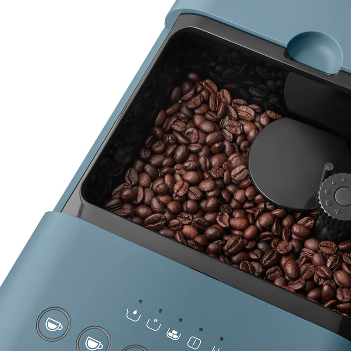 BCC13SBMEU helautomatisk espressomaskin med mjölksystem, stormblå