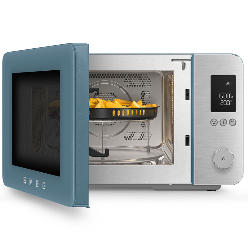 MOC02SBMEU mikrobølgeovn med varmluft, storm blue