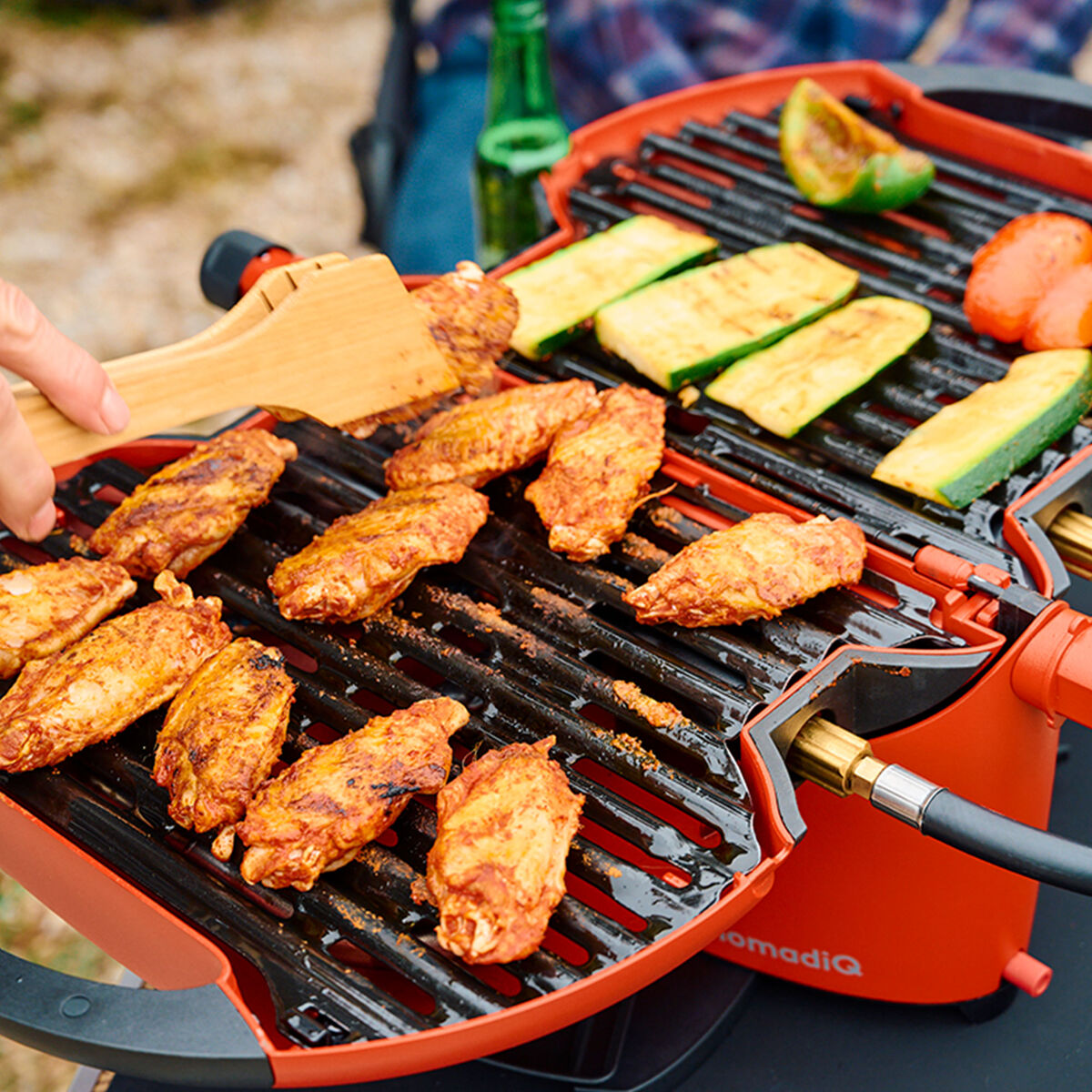 Portabel gasolgrill 3.0, terra red