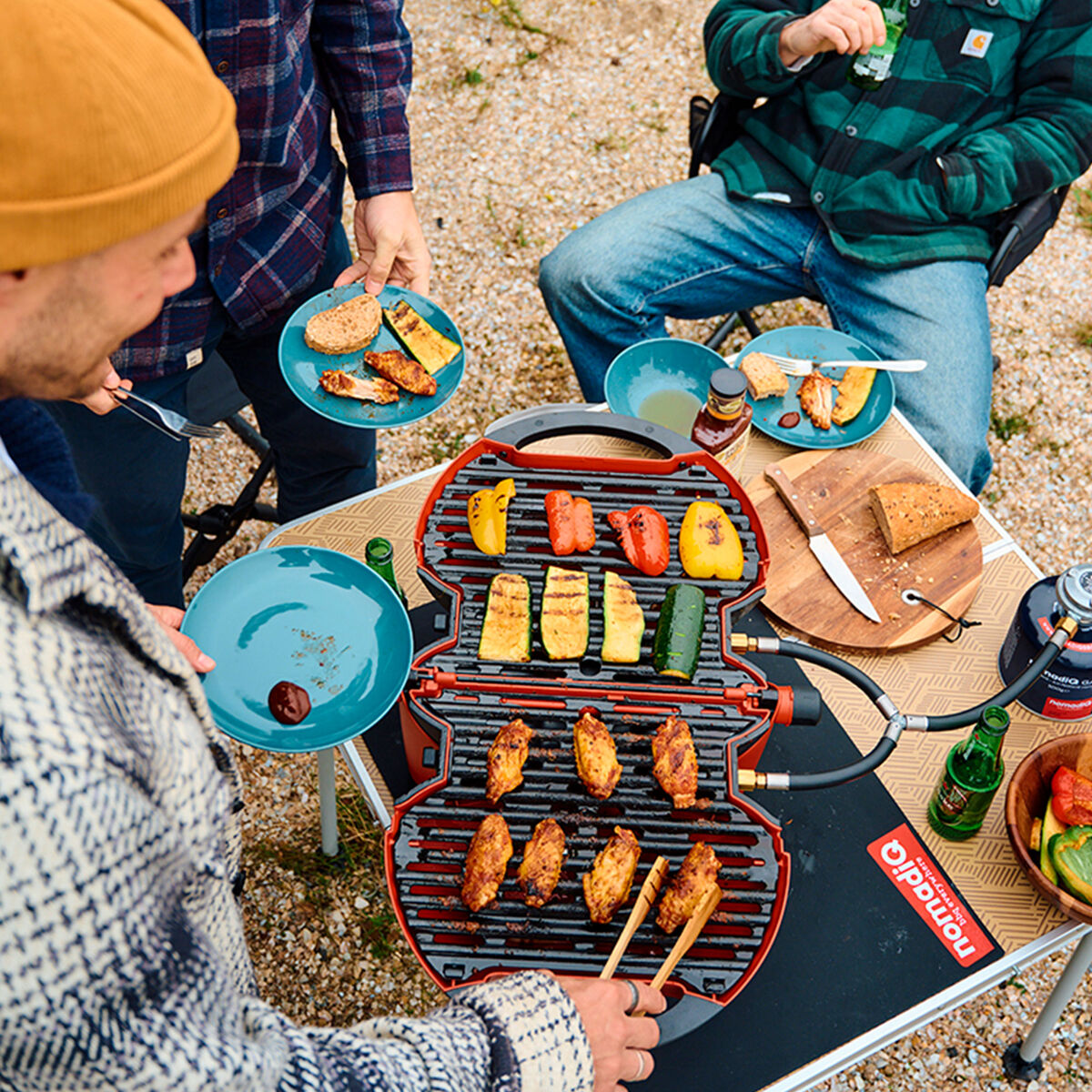 Portabel gasolgrill 3.0, terra red