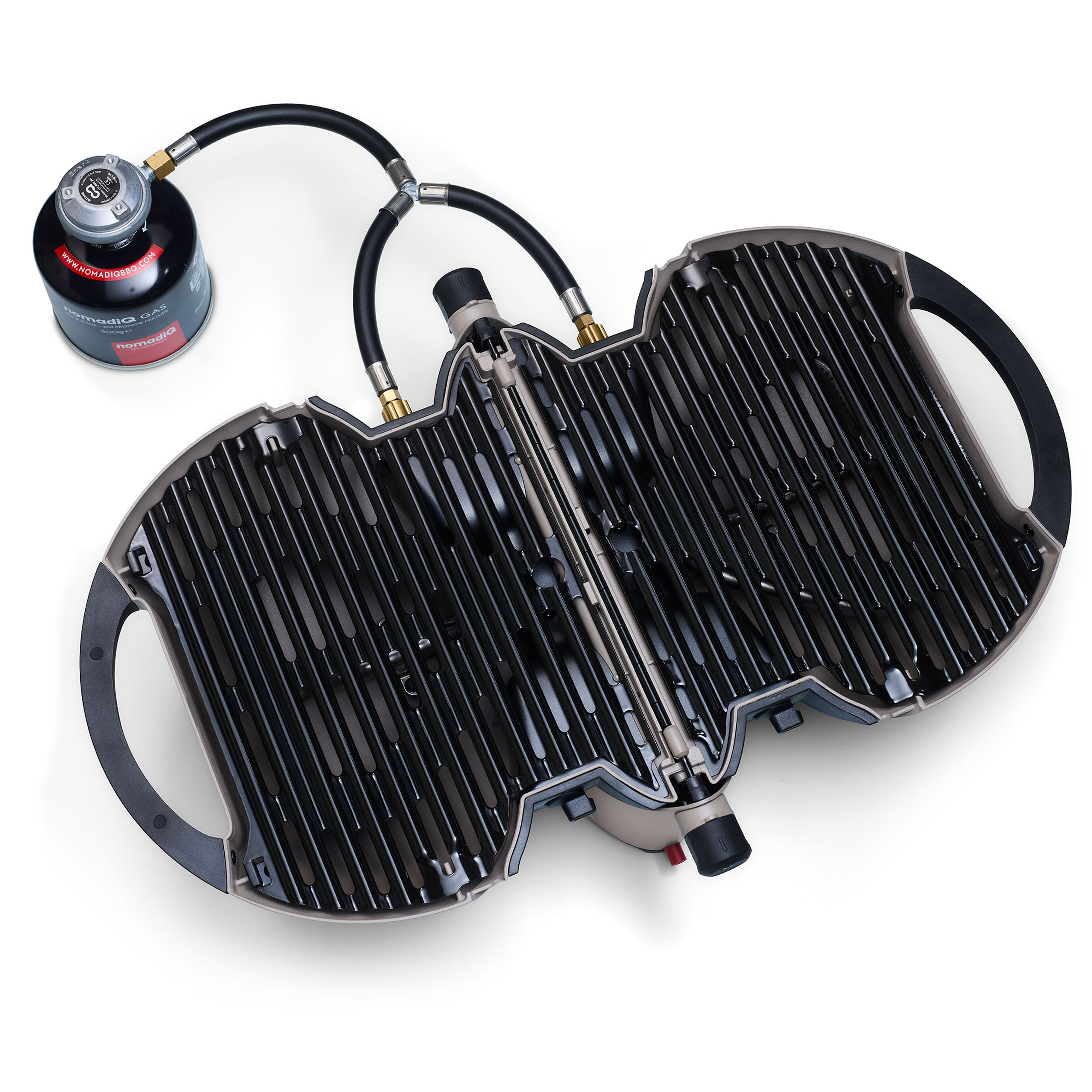 Transportabel gasgrill 3.0, urban grey