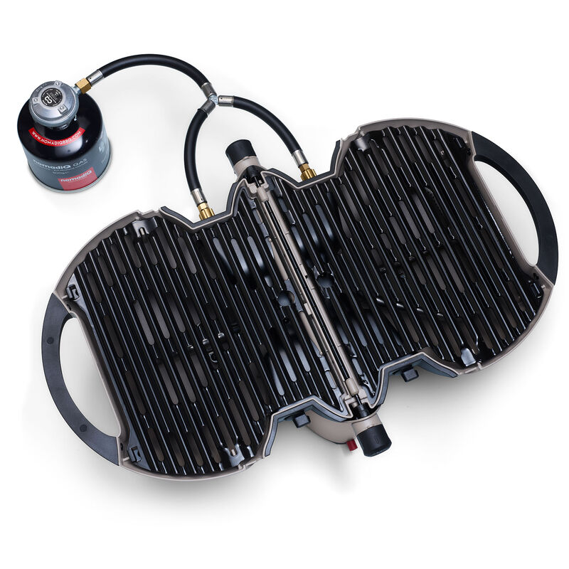 Transportabel gasgrill 3.0, urban grey