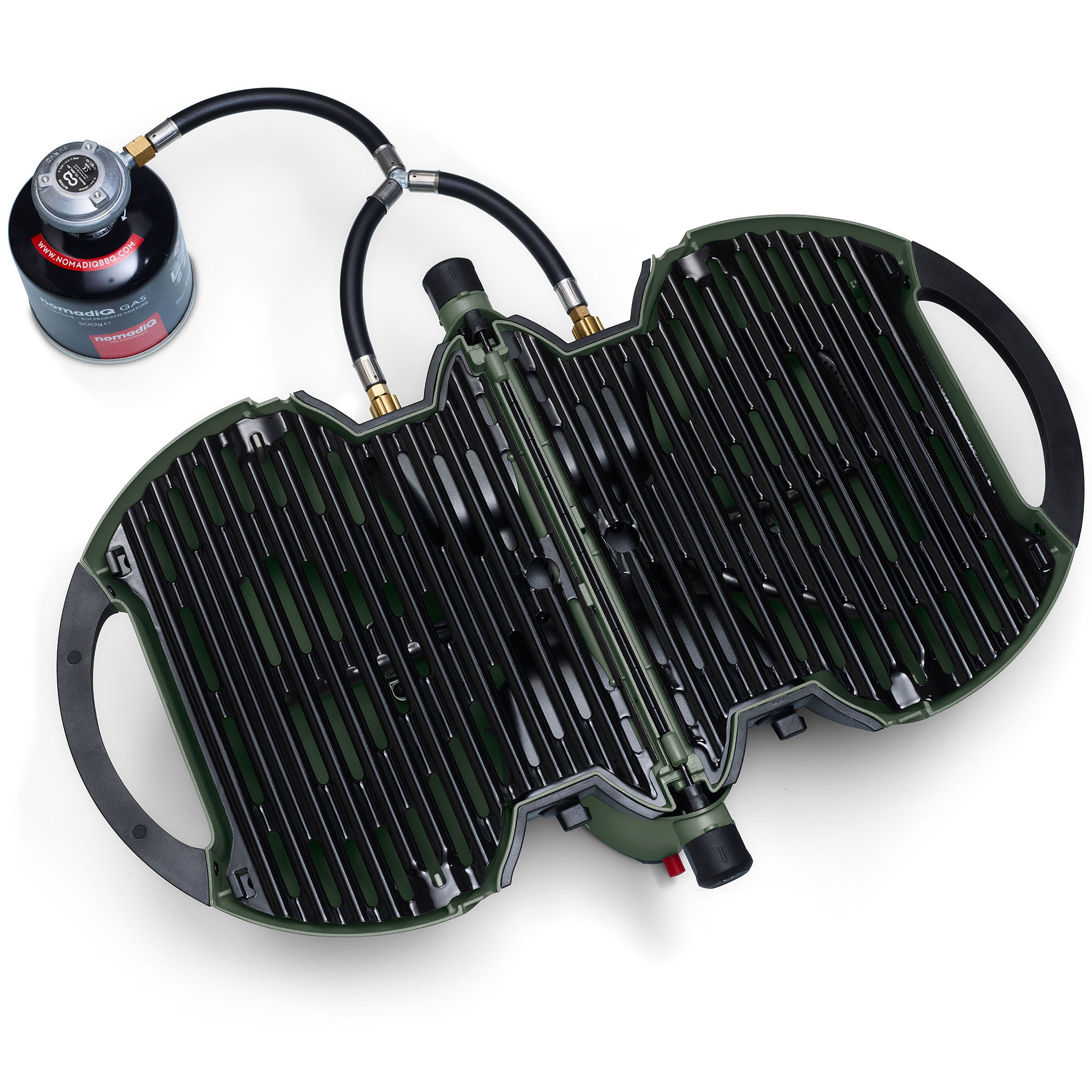 Transportabel gasgrill 3.0, army green