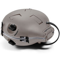 Compact transportabel gaskøkken med to brændere, urban grey