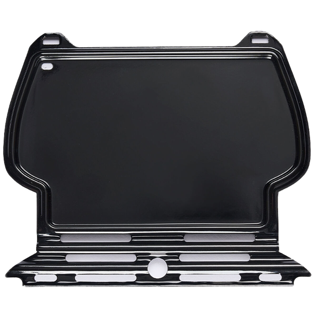 Grillplade, sort