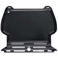 Grillplade, sort