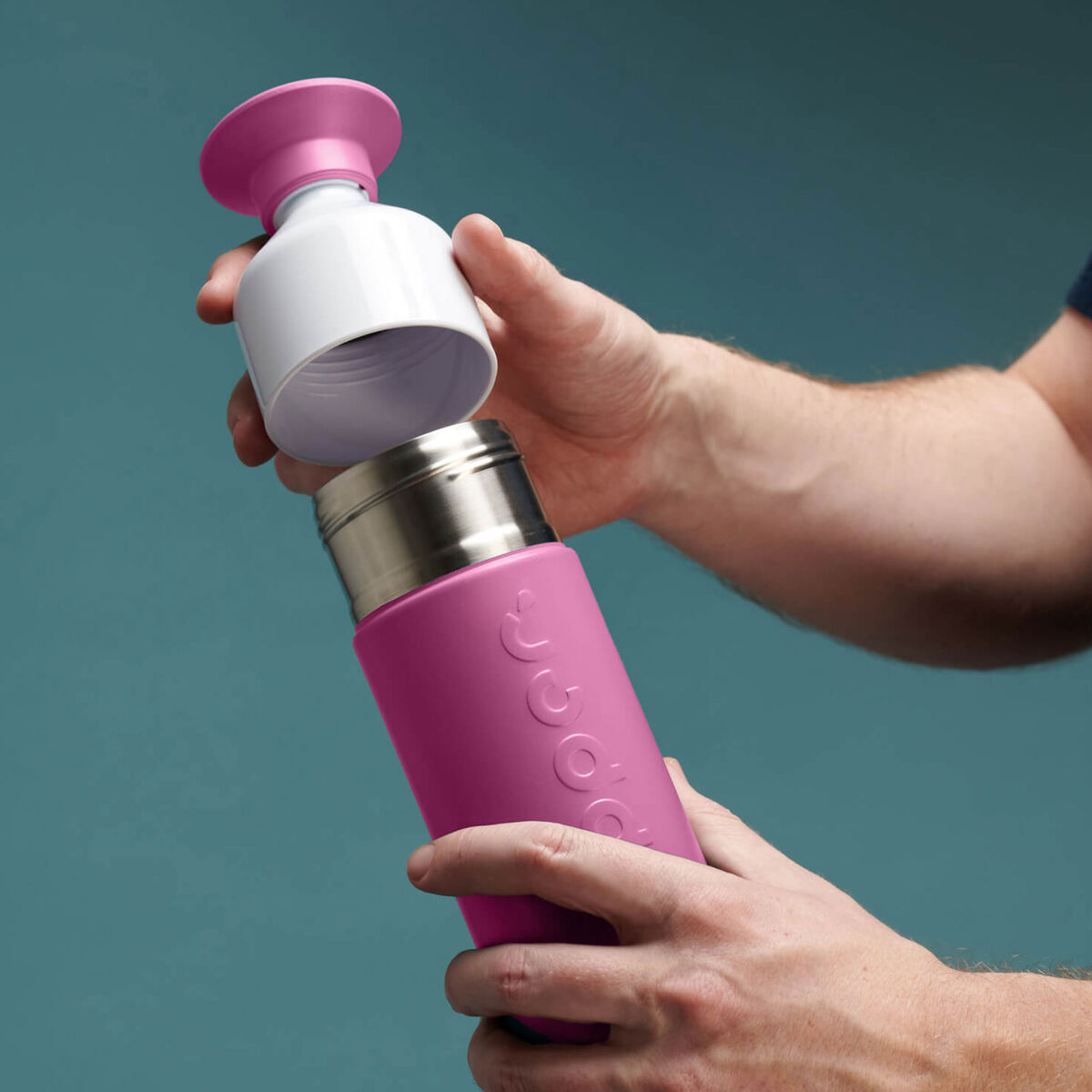 Termosflaska 350 ml, pelican pink